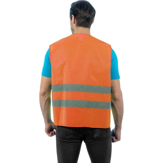 Turuncu Fosforlu yelek , ikaz yeleği