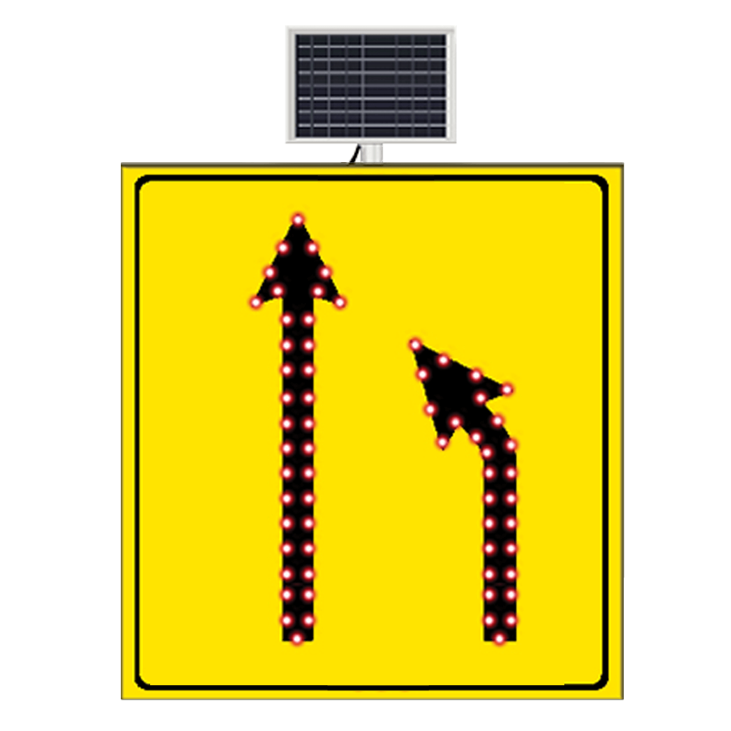 DARALAN YOL SAĞ-SOL SARI ZEMİN SOLAR
