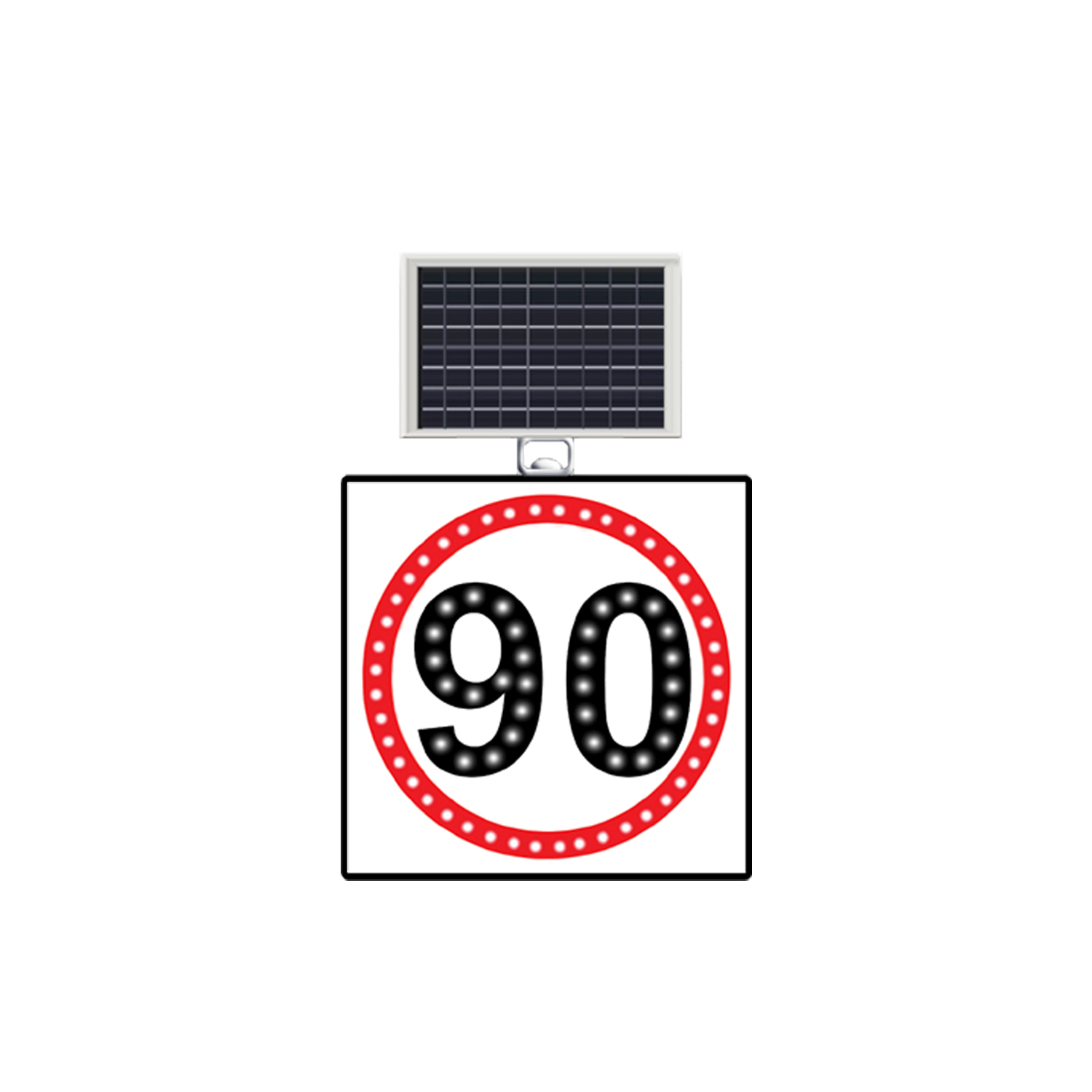 HIZ LİMİTİ 90 KM SOLAR LEVHASI 60x60