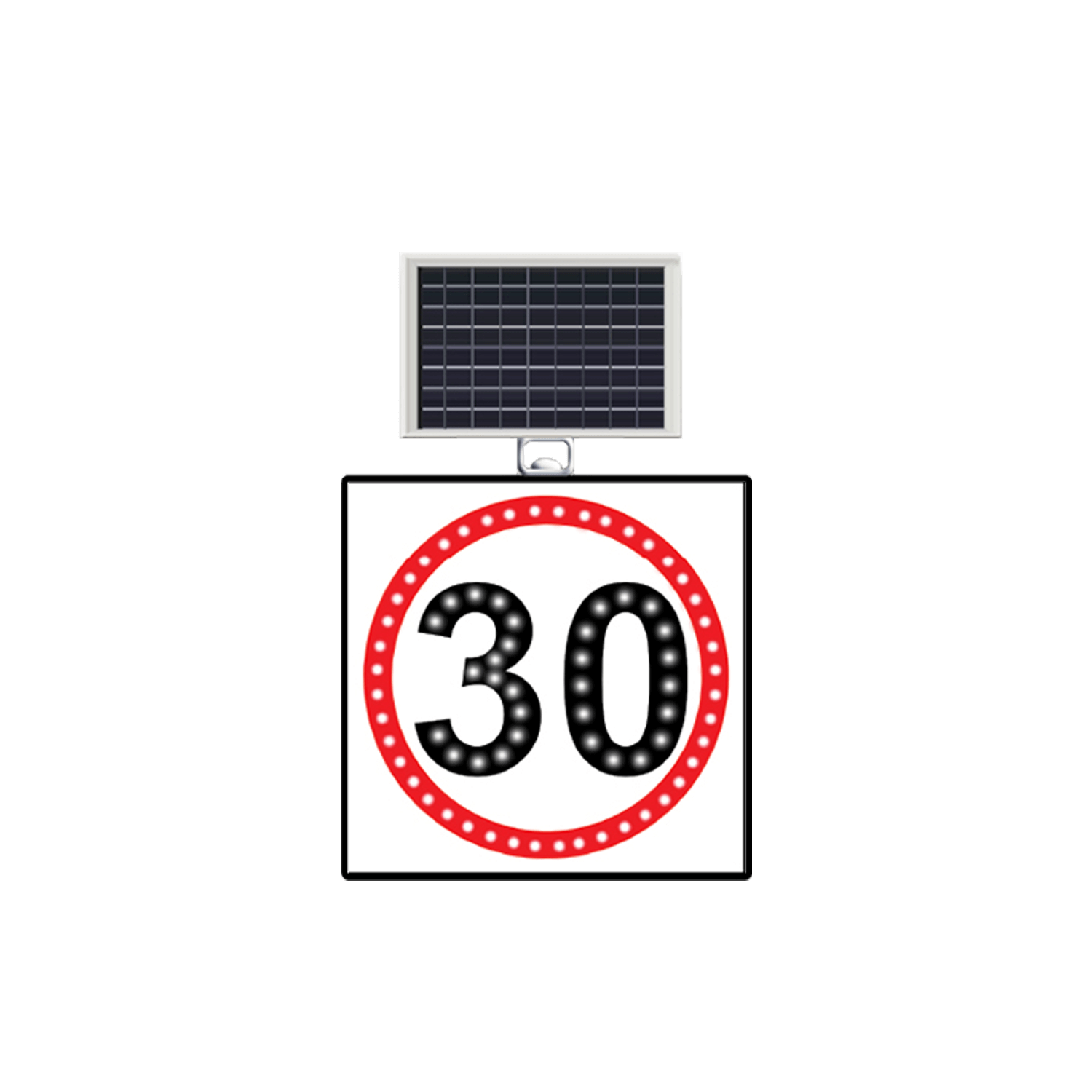 HIZ LİMİTİ 30 KM SOLAR LEVHASI 60x60