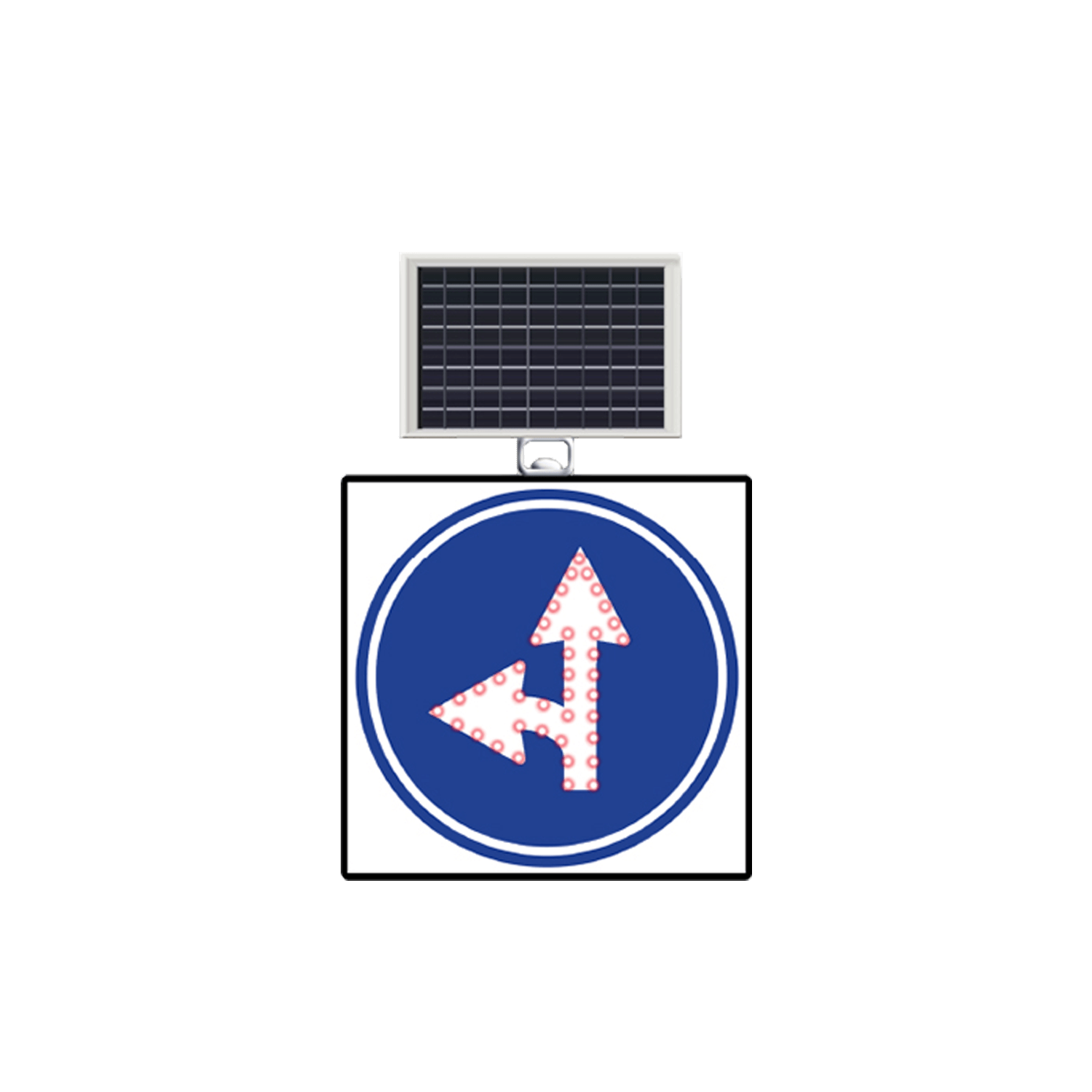 İLERİ VE SOLA MECBURİ YÖN SOLAR 60x60