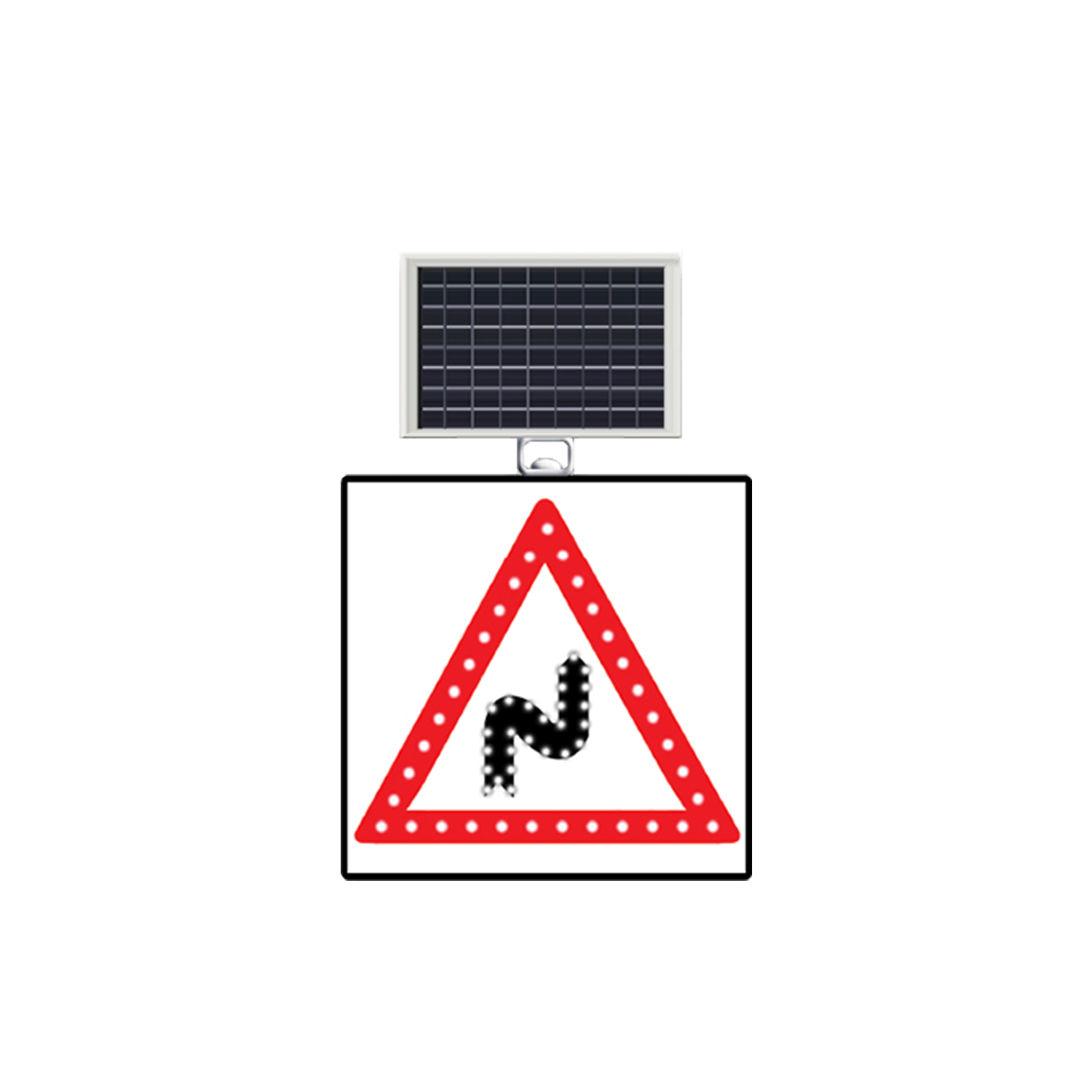SAĞA DEVAMLI VİRAJ SOLAR LEVHASI 60x60